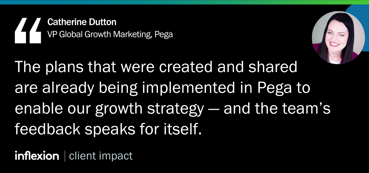 IFG Client Impact - Catherine Dutton, VP Global Growth Marketing, Pega