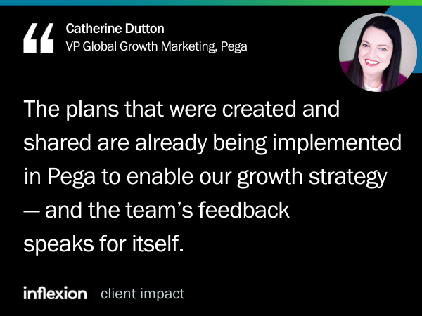 IFG Client Impact - Catherine Dutton, VP Global Growth Marketing, Pega
