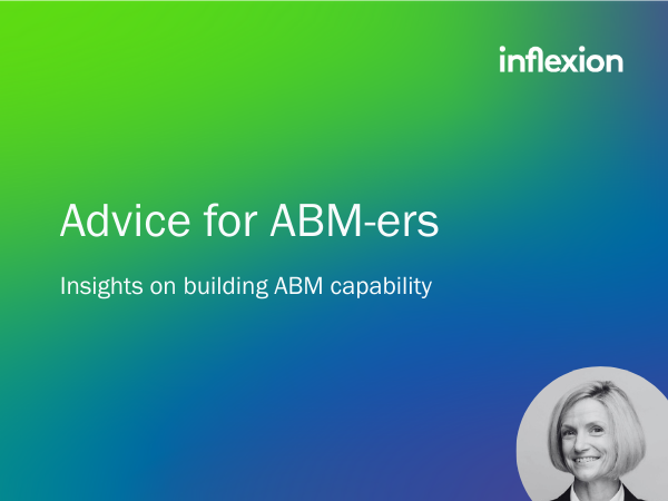 IFG Advice for ABM-ers Lorraine Legros