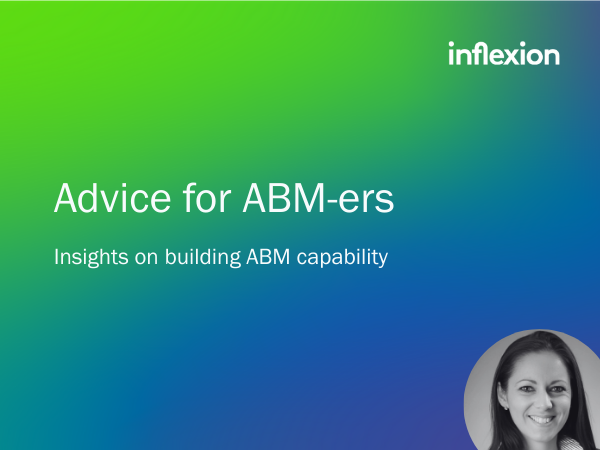 IFG Advice for ABM-ers Rachael Bell