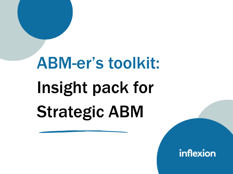ABM-er's Toolkit Insight Pack For Strategic ABM