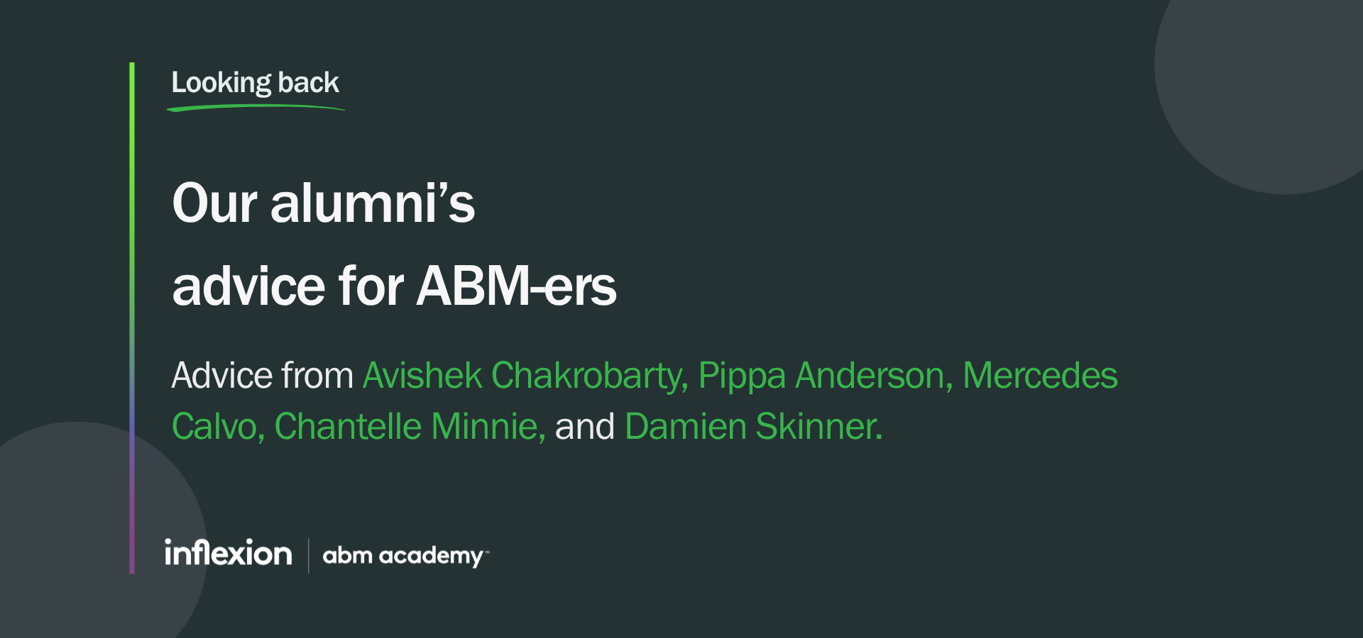 IFG Advice For ABM-ers Alumni Spotlight Compilation Part 1