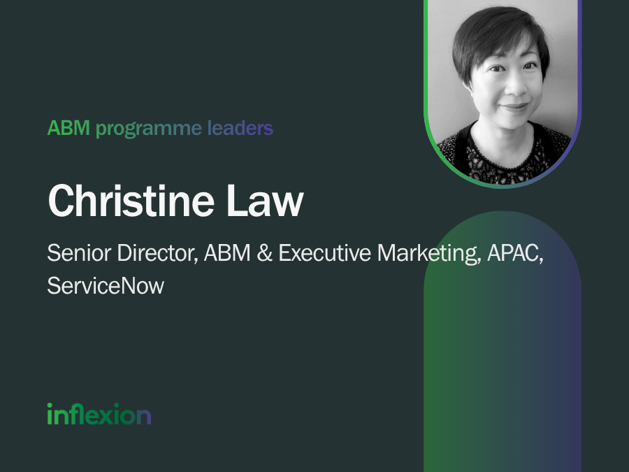 Inflexion Group's ABM Programme leader interview with Christine Law