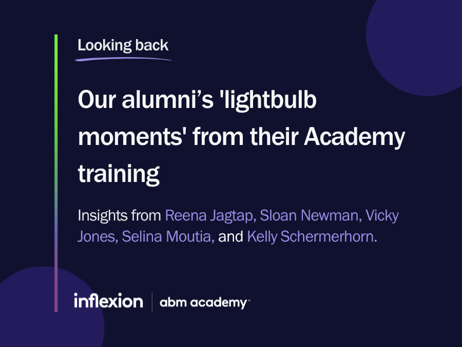 Inflexion Group's alumni's 'lightbulb moments' from their ABM Academy training