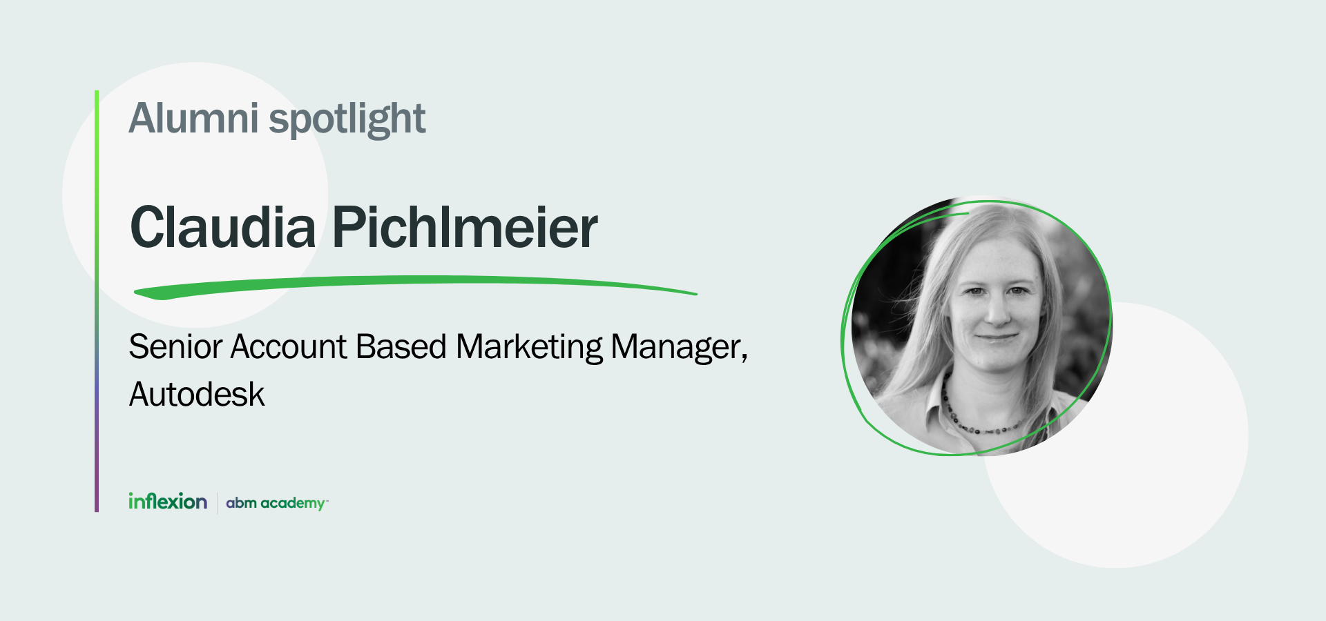 Inflexion Group's ABM Academy Alumni Spotlight: meet Claudia Pichlmeier